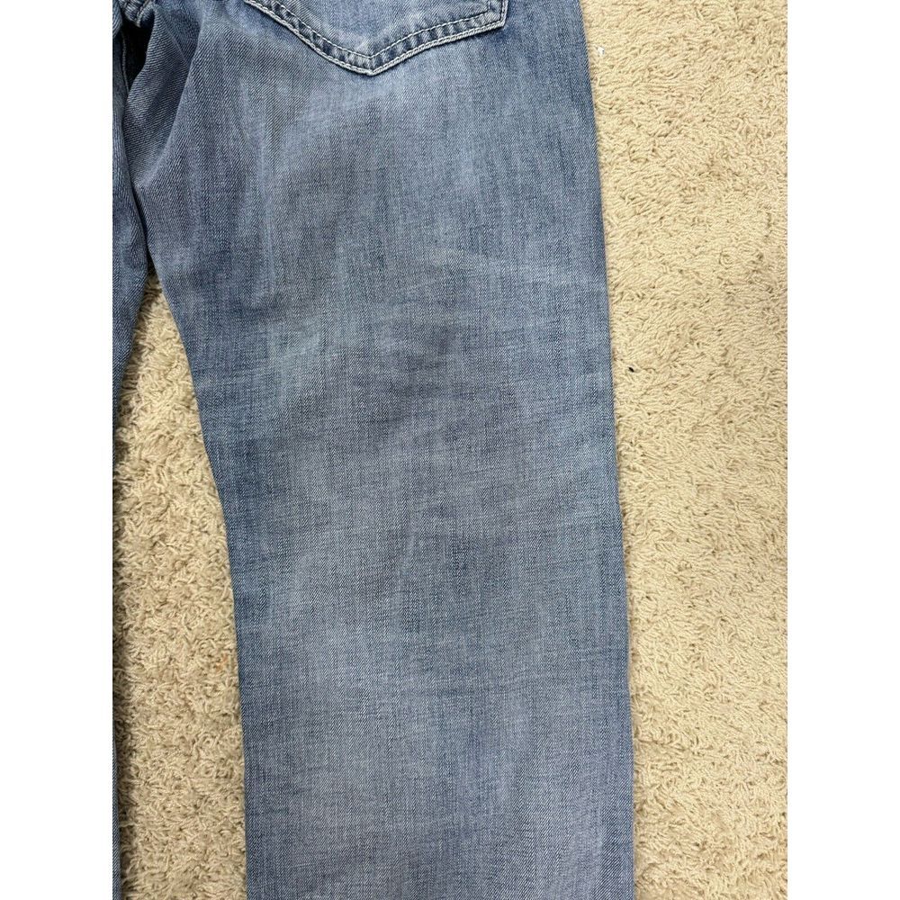 Silver Men's Jeans 38x32 Denim Zac Relaxed Fit Straight Leg Medium Wash Pockets - Picture 5 of 11